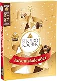 Ferrero Rocher & Goldene Momente Adventskalender 2025 &ndash; 24 Tage voller Genuss mit Ferrero Rocher, Goldene Momente in den Geschmacksrichtungen Milchschokolade, Zartbitter und wei&szlig;e Schokolade &ndash; 258 g