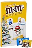 M&M'S Adventskalender 2022 | 3D Pop-Up Weihnachtskalender mit Schokolade | 346g